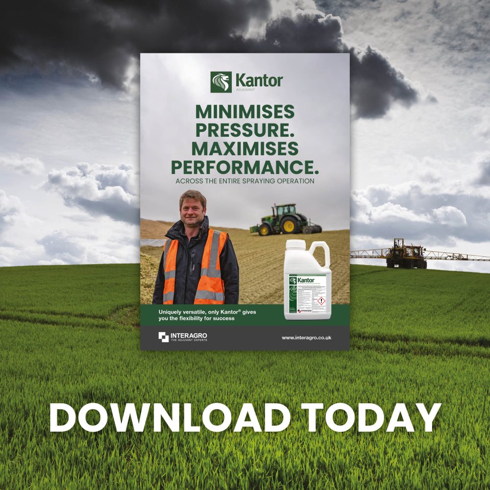 Maximise crop protection performance with adjuvant Kantor